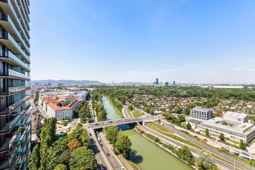 Design Apartment With Amazing View Over Wien Ngoại thất bức ảnh